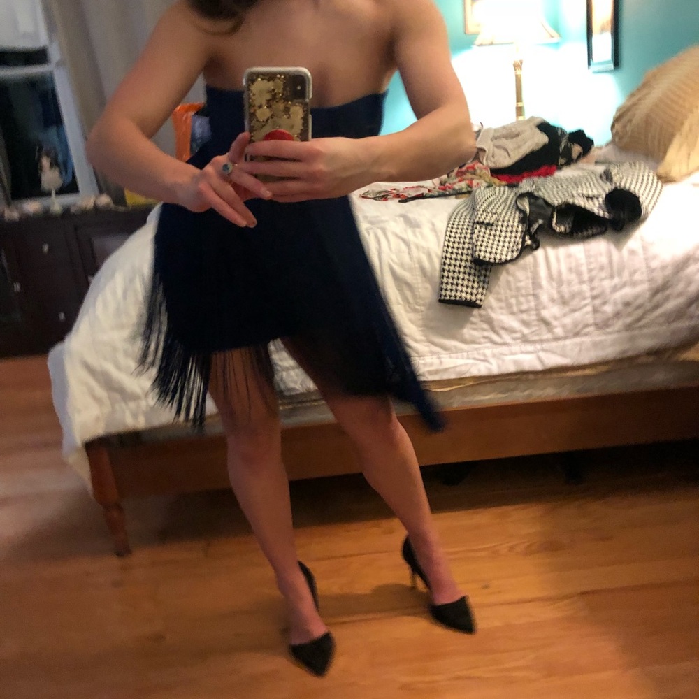 Blue Gatsby-like dress